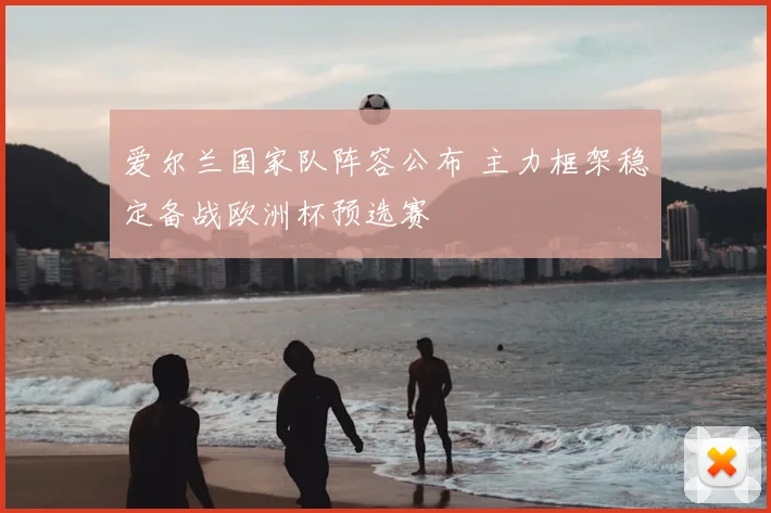 爱尔兰国家队阵容公布 主力框架稳定备战欧洲杯预选赛